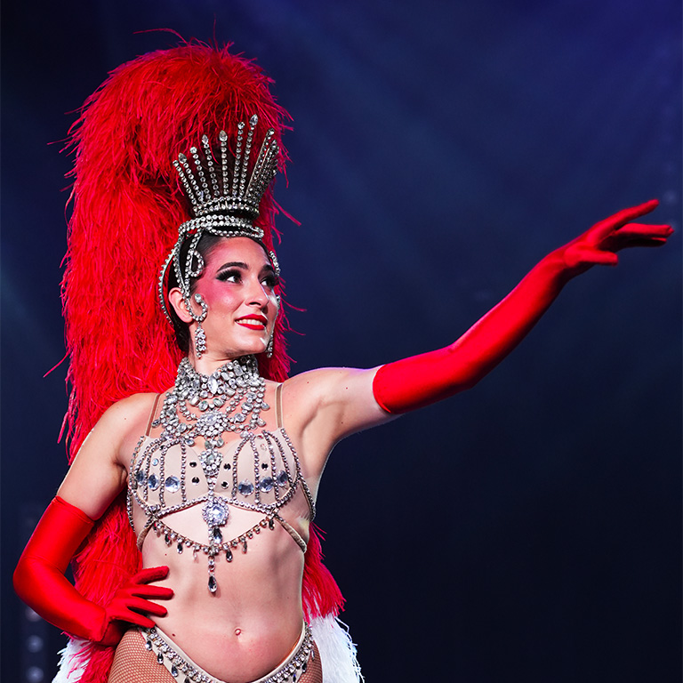 danseuse cabaret repas spectacle - cabaret 45