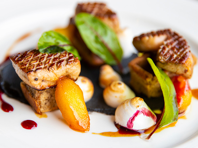 foie gras grillé entrée cabaret 45